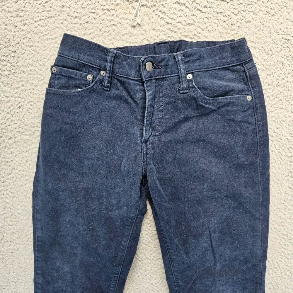 Levis Pants Mens Size 30x30 Blue Straight Leg Stretch‎ Elastic Waist